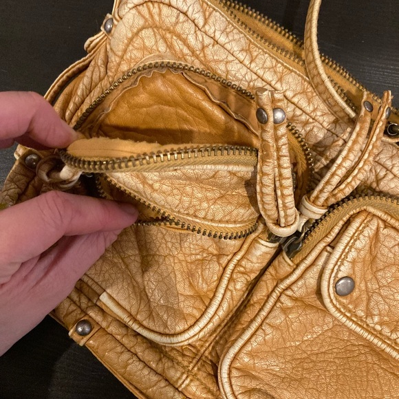 American Eagle yellow crossbody purse bag - Picture 5 of 7